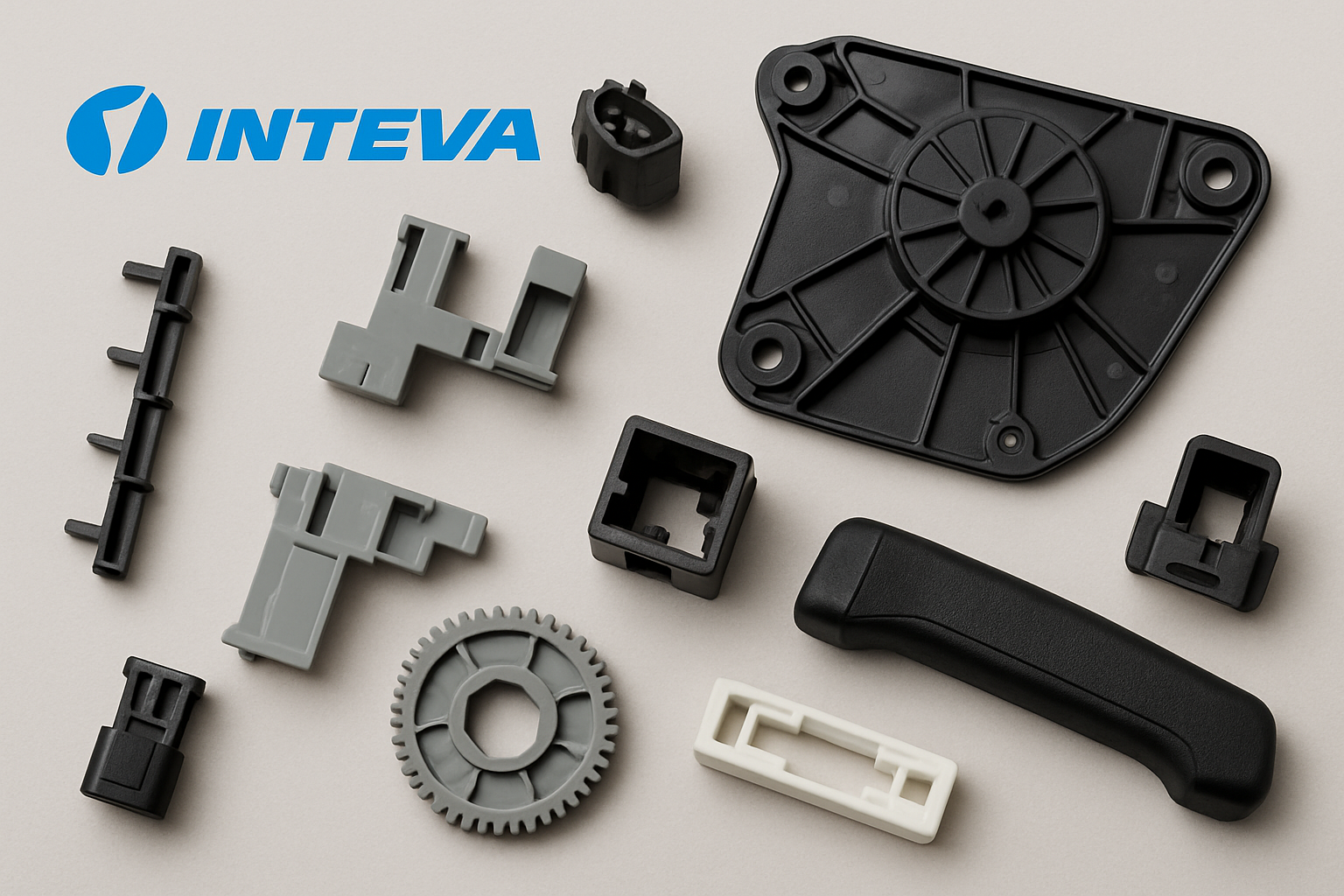 Precision plastic automotive components produced by Inteva